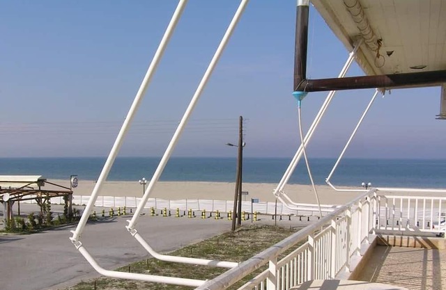 3-bedroom large family house directly at the beach, with sea and mountain view.