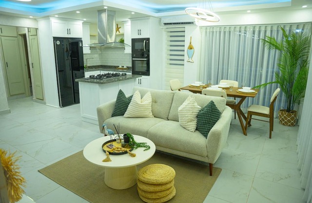 2-bedroom condo in amazing Juan Baron with AC
