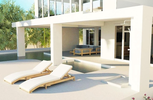 Oceanfront 5 bedroom Hibiscus House Private Villa Beach BEST Pool on the Island