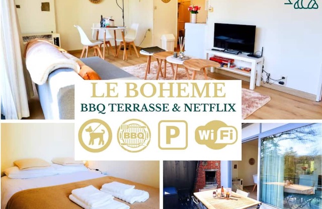 Le Bohème -Romantic Comfort Nature BBQ Netflix