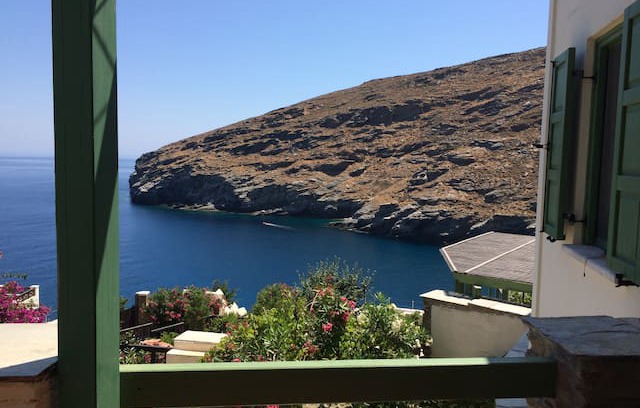 Andros Town House | Two story house on Sineti beach