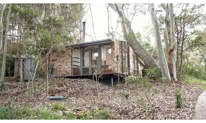 Rosedale Cabin | Nestled in the trees above South Rosedale beach