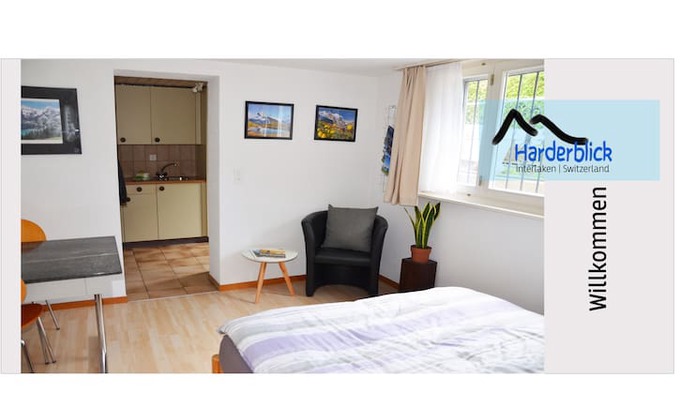Central Interlaken Apartment | Flat Harderblick