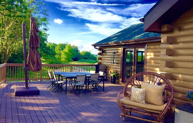Elkhorn House | The Retreat: 5 Acre Log Cabin