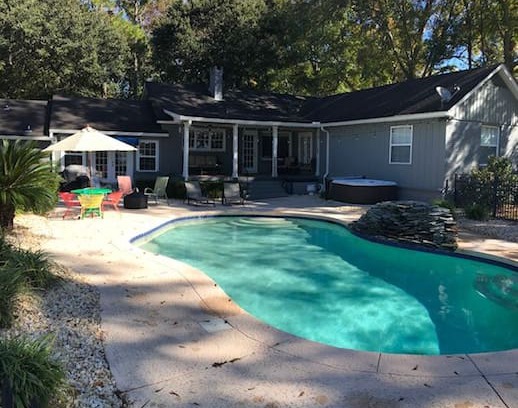 Mobile Villa | Turtle Lodge on Dog River (POOL/HOT TUB-Seasonal)