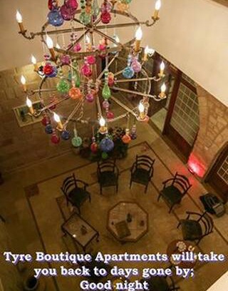 Tyre Hotel | 2-Luxury Boutique Apartments in the heart of Tyre.