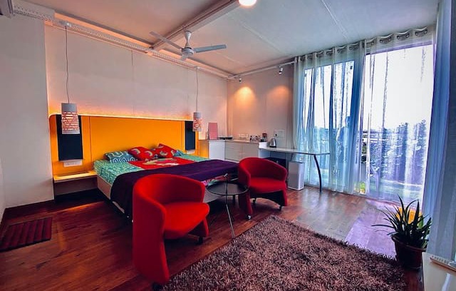 Greater Kailash I Apartment | MES Secret Hide-out Beautiful Terrace w/ Jacuzzi