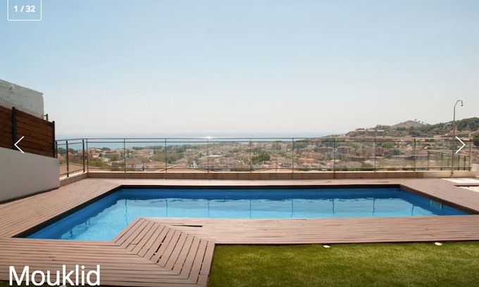 Segur de Calafell Villa | Beach Vila Mouklid Top view