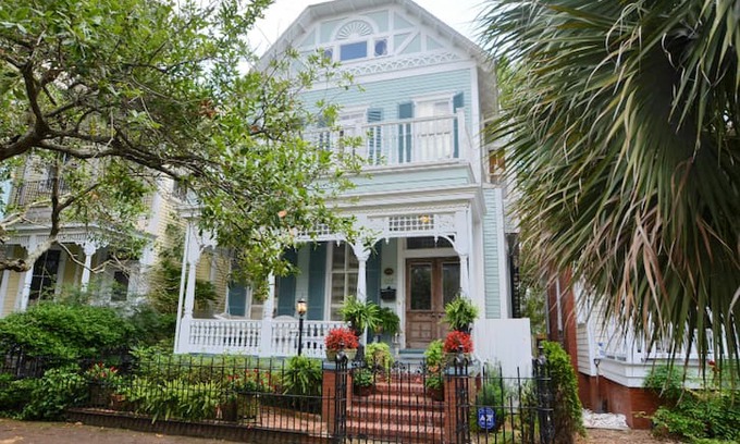 Beach Institute House | The 1890 on Whitfield Square of Historic Savannah