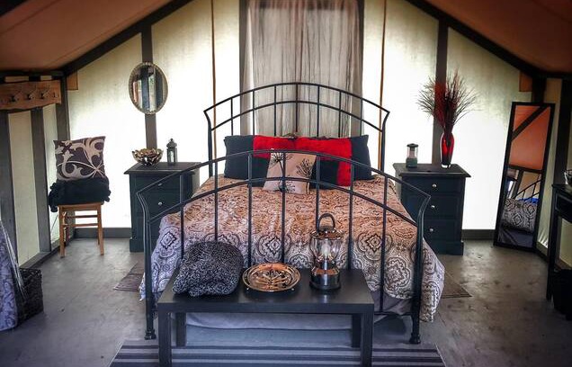 Courtenay Other | Wellspring Wall Tent Retreat - Tuxedo Room (#2 )