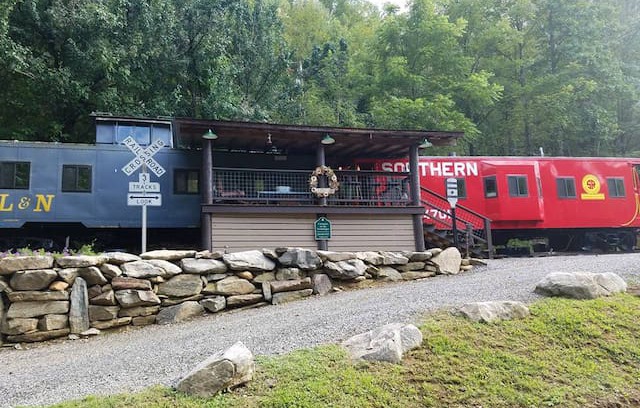 Whittier Other | Cabooses on the Tuckasegee River