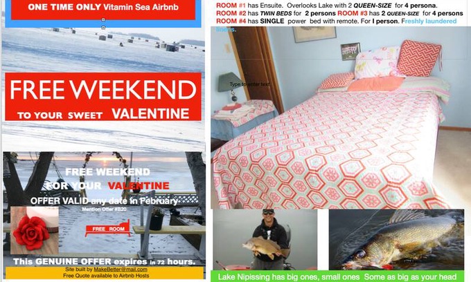 North Bay Villa | UNIT 3 VITAMIN SEA Airbnb RESORT NIPISSING BEACH