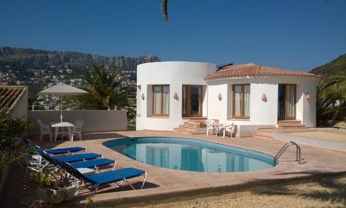La Canuta Villa | Villa Calpe : 10 p + Pool + Privacy + Views (sea)