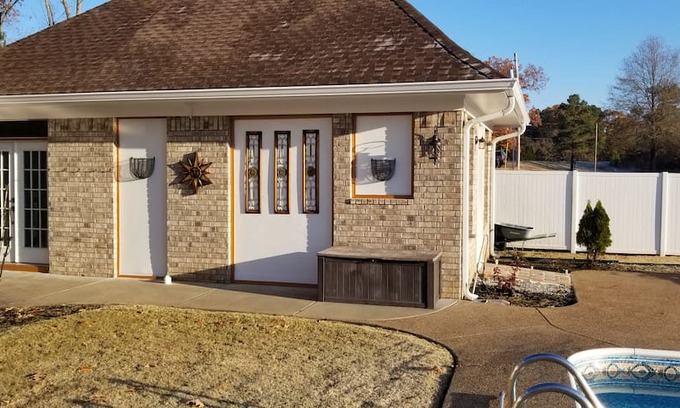 Olive Branch House | Private Pool House at Bethel Gardens -Olive Branch