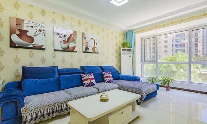 Qiao Xi House | 【享筑】高铁/塔谈/蓝色温馨两居