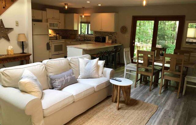 Pocono Pines House | Get Swept Away in our Quiet Home Blocks to Beach!