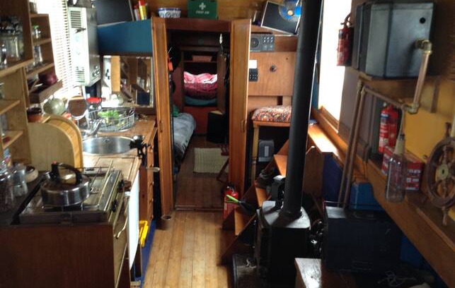 Faversham Boat Rental | Houseboat on the edge of nature reserve