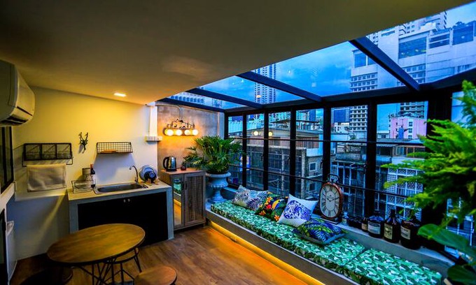 Ratchathewi House | R4 ★Glass House★ 1m to Airp train, 5m to Platinum