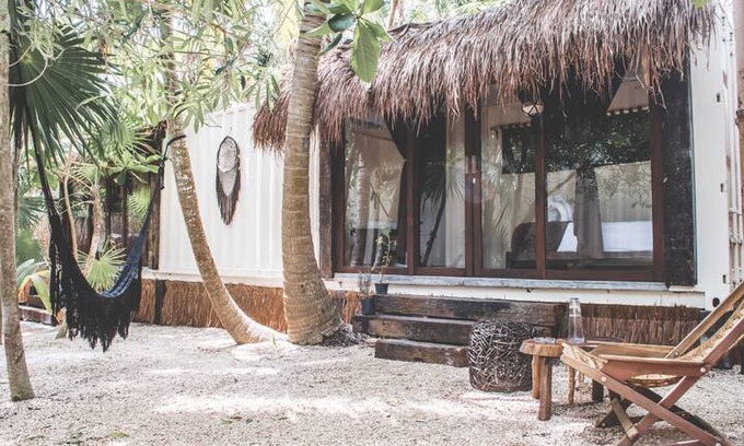 Zona Hotelera Apartment | PALMAR STAY (Beach Access) - Jungle Glamtainer 2