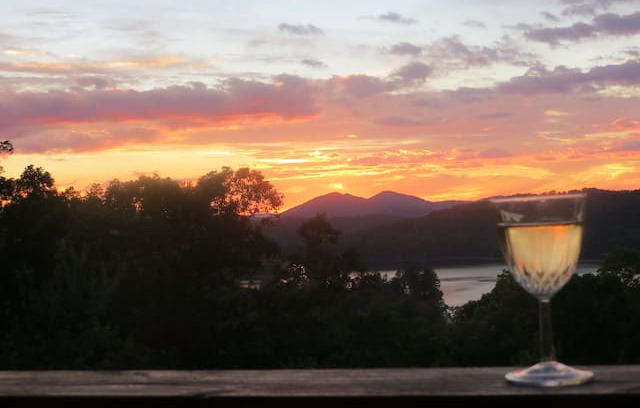 Hayesville House | Chrissy's Xanadu with lake and mountain views