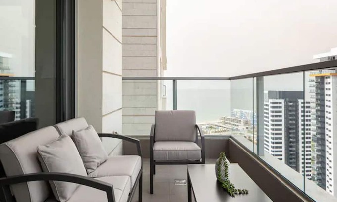 Bat Yam Apartment | Fresh 3BR APT 32 Floor See View Tower