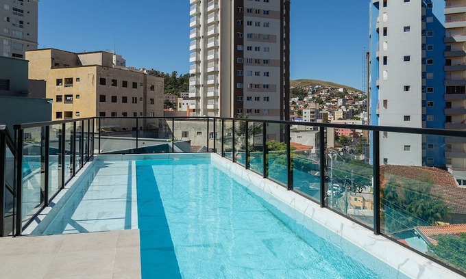 Sao Benedito Apartment | Studio w/Swimming Pool in Pocos de Caldas Pgo0406