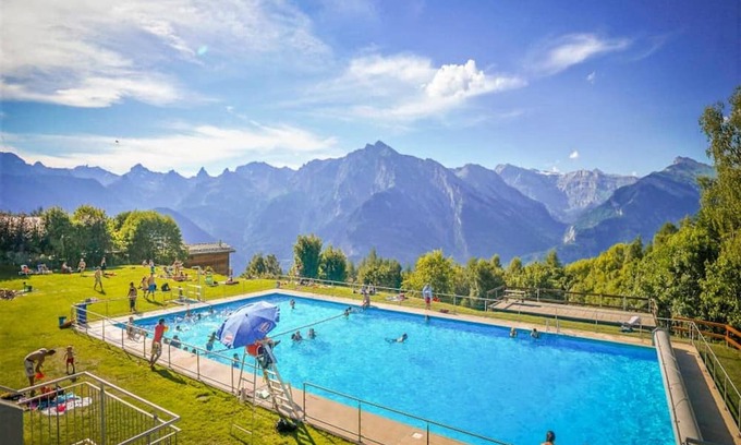 Nendaz Apartment | Pleasant Apartment With Sauna