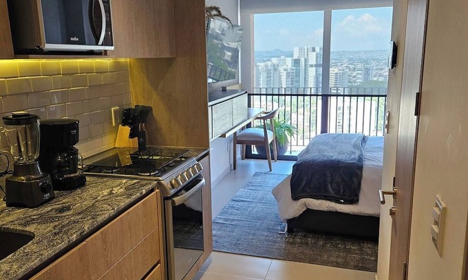 Providencia Apartment | Nuevo Loft with incredible view in YU Country