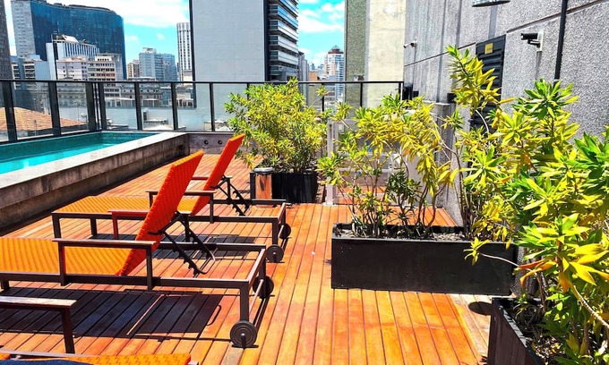 Vila Buarque Apartment | Complete studio in Republica metro, swimming pool, sauna, gym - 212