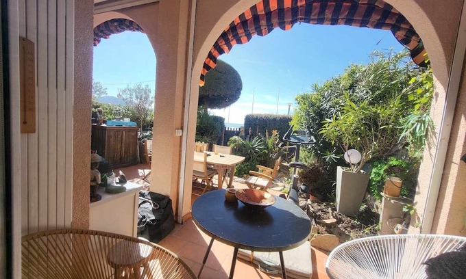 Les Lecques Apartment | T2/t3rez de Jardin sur le Plage des Lecques Pour 5 Personnes