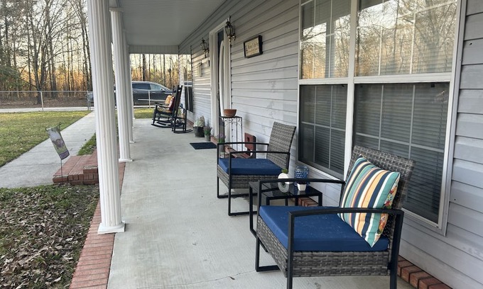 Atmore Apartment | Highland Haven studio guest suite. Cozy, comfy, private&convenient. Has it all!