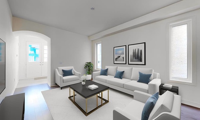 Brampton House | Modern 4-Bedroom Home with Serene Backyard Oasis