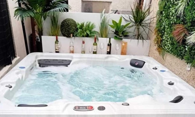 Tremblay-en-France House | Homerez - Big house for 19 ppl. with jacuzzi and garden at Tremblay-en-France