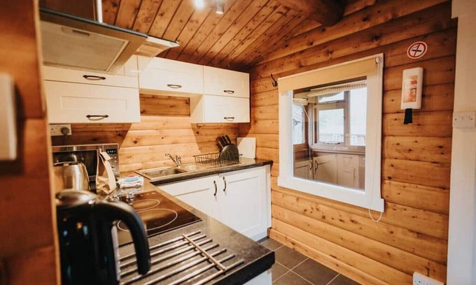 Bronaber Cabin | Stunning 2 Bed Log Cabin: Snowdonia Coed y Brenin