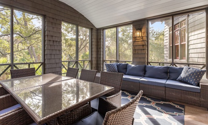 Vanderhorst Plantation House | 126 Turnberry: Unique Home with Golf & Lagoon Views, Perfect for Families