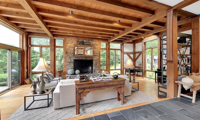 Becket House | Woodland Haven w/ Heated Pool by Evergreen Home