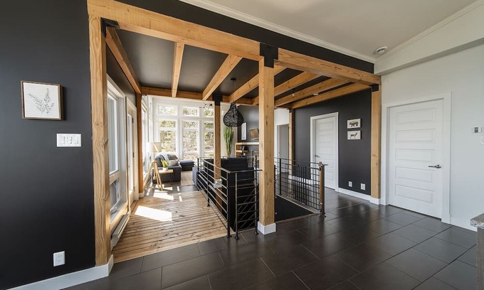 Saint-Joseph-de-la-Rive Ski Chalet | Le Contemporain Charlevoix - Spa, Fleuve et Calme