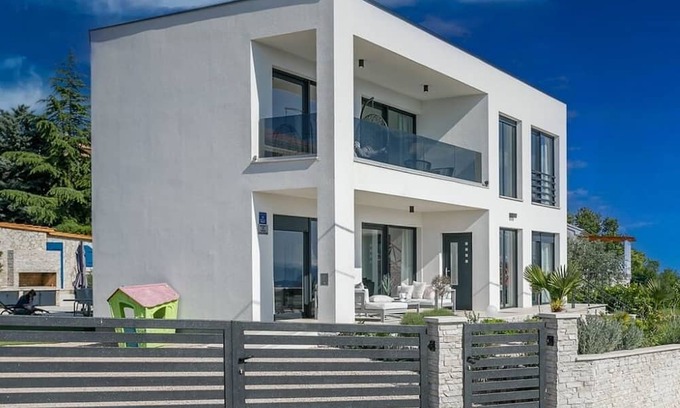 Linardici House | 🏝️ Villa Alma 5★ with sea view, pool, jacuzzi & sauna