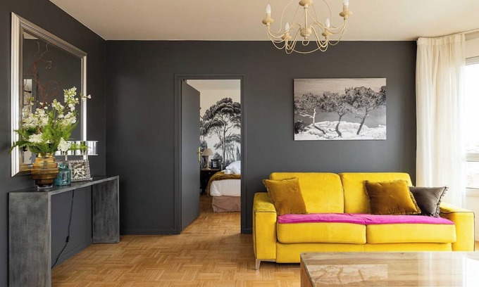 Moliere Vauban Apartment | Cosy modern apartment -1BR-4P- Place Edgar Quinet