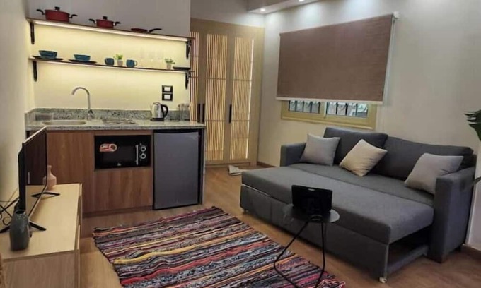 Pyramids Gardens Apartment | Pyramidia Bliss Retreat Private Jacuzzi & Pool 601