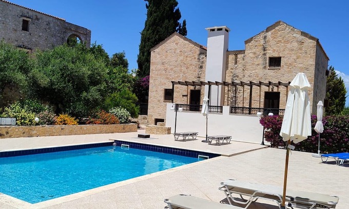 Douliana Villa | Villa 'Penelope - Luxury with Soul' with Shared Pool, Private Terrace and Wi-Fi