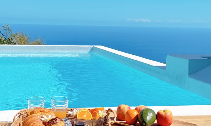Saint-Leu Villa | Villa Camomille Ocean view 8 minutes from the center of Saint-Leu and its lagoon