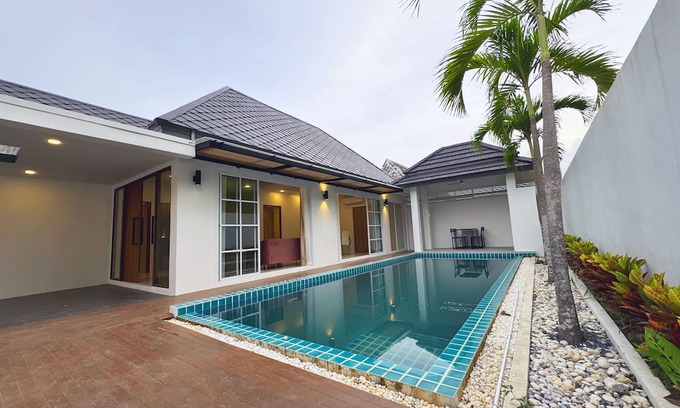 Pa Klok Villa | Private Pool Villa - 2 Bedroom with garage in gated community