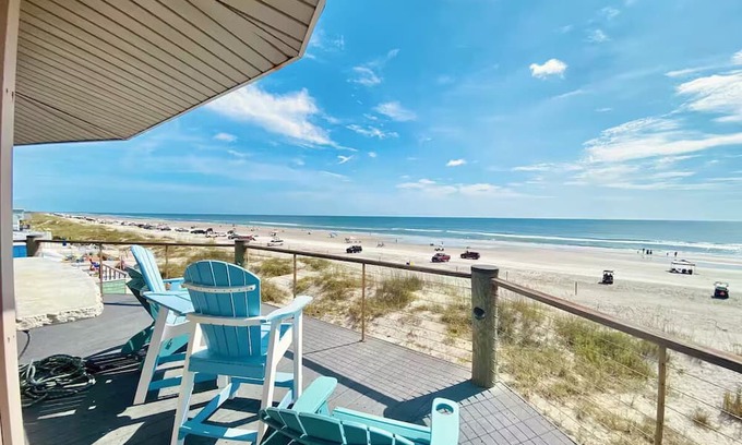 New Smyrna Beach House | Exquisite Oceanfront 3-Story Home with Elevator
