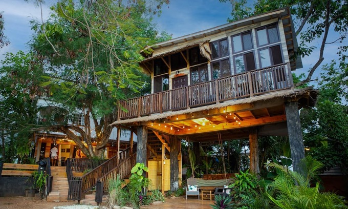 West End House | Unique Treehouse Cabin with Ocean Views on West End Negril; Romantic Escape