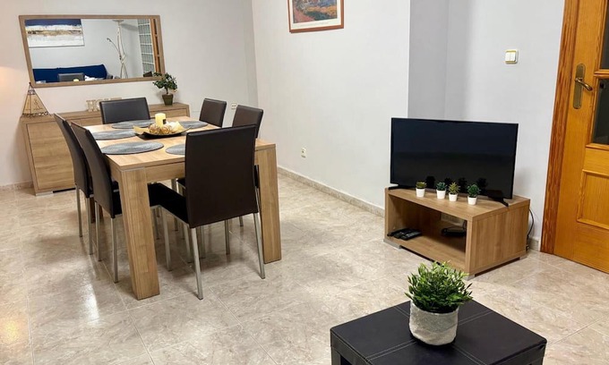 Bocairente Apartment | Apartment 'Catere Estancia Bocairent' with Private Terrace, Wi-Fi and Air Conditioning
