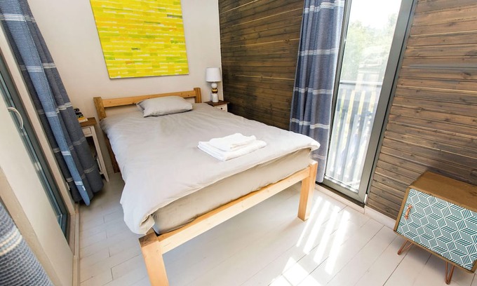 Wyspa Sobieszewska Cottage | Charming 1-bedroom cottage near Gdańsk with fitness room and children playgroud