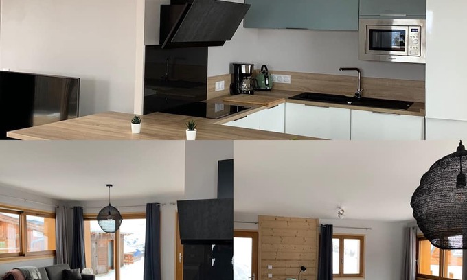 La Toussuire Ski Chalet | Chalet 'La Suite Du Skilodge' with Balcony and Wi-Fi