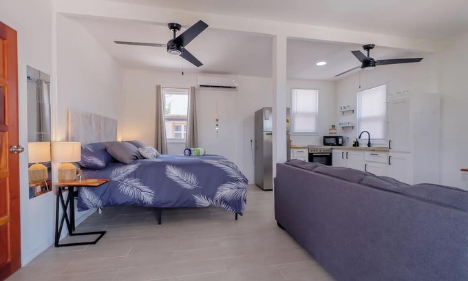 Caye Caulker Apartment | Delightful studio apartment with AC in charming Caye Caulker