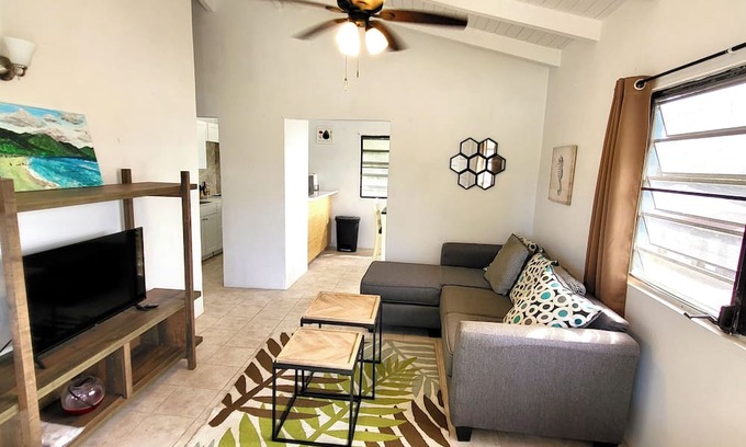 Frederiksted Southeast Apartment | Nice 3-bedroom apartment with AC in charming, downtown Frederiksted.